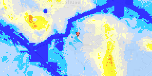 Ekstrem regn på Slettebjergvej 26