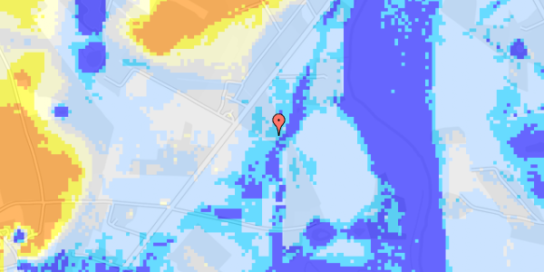 Ekstrem regn på Gl Kongevej 32