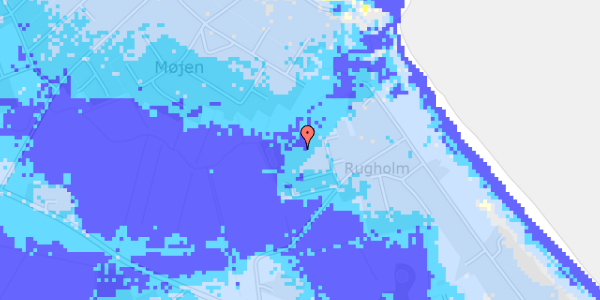 Ekstrem regn på Rugengen 21