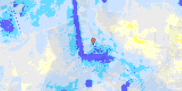 Ekstrem regn på Fittingvej 9A