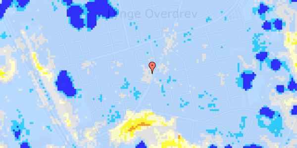 Ekstrem regn på Lyngevej 196