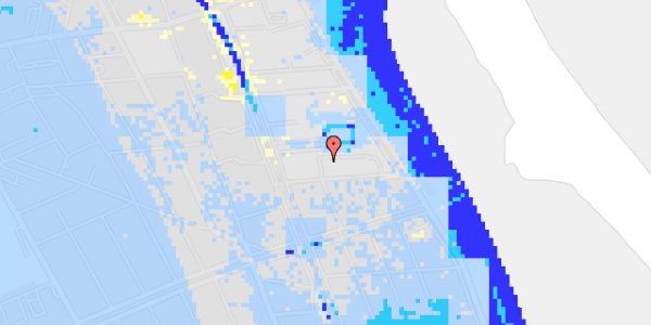 Ekstrem regn på Amager Strandvej 152H