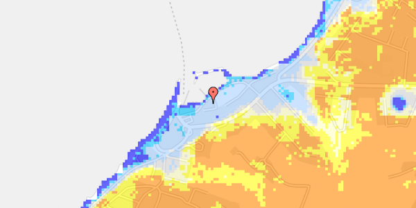 Ekstrem regn på Havnepladsen 4