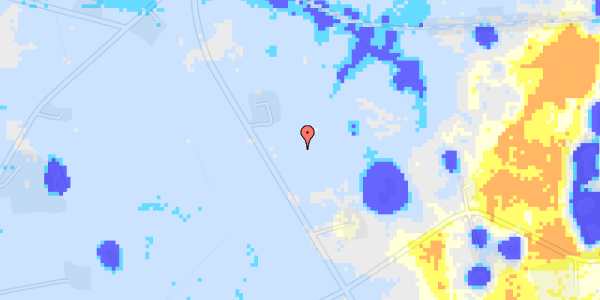 Ekstrem regn på Hillerødvejen 89