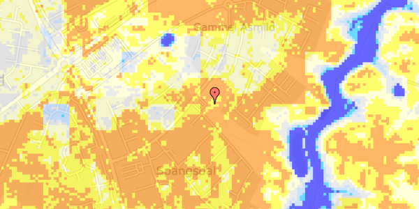 Ekstrem regn på Asmild Dal 1, st. 3