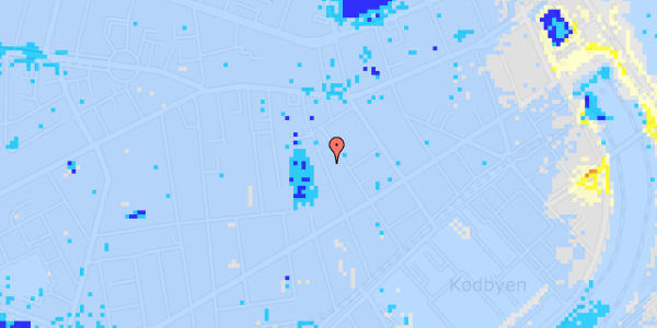 Ekstrem regn på Absalonsgade 15, 4. th