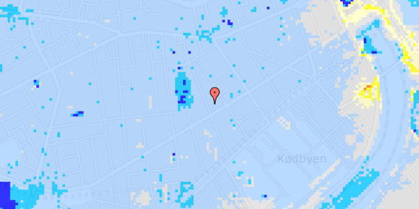 Ekstrem regn på Absalonsgade 25, 1. 2