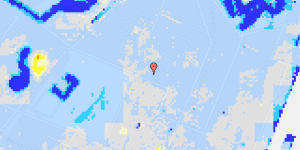 Ekstrem regn på Adelgade 57, 3. th