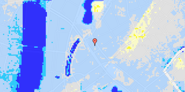 Ekstrem regn på H.C. Andersens Boulevard 7, 1. 