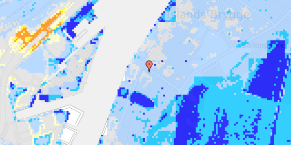 Ekstrem regn på Axel Heides Gade 2, 3. 3