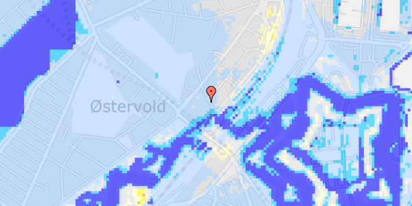 Ekstrem regn på Bergensgade 3, 1. tv