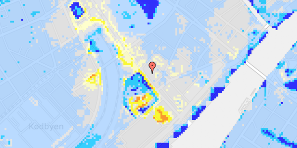 Ekstrem regn på Bernstorffsgade 23, 2. 