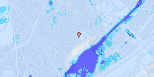 Ekstrem regn på Bispebjerg Bakke 23E, 1. 