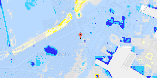 Ekstrem regn på Borgbjergsvej 1, 1. th