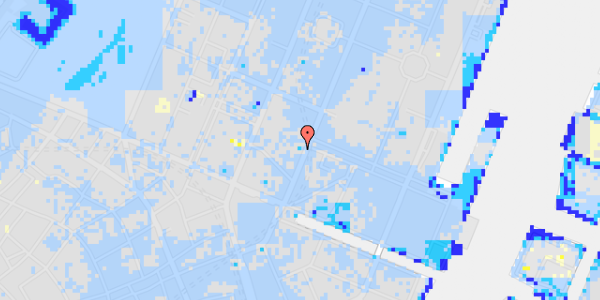 Ekstrem regn på Bredgade 25A, 4. th