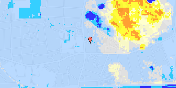 Ekstrem regn på Brøndkærvej 2, 2. th