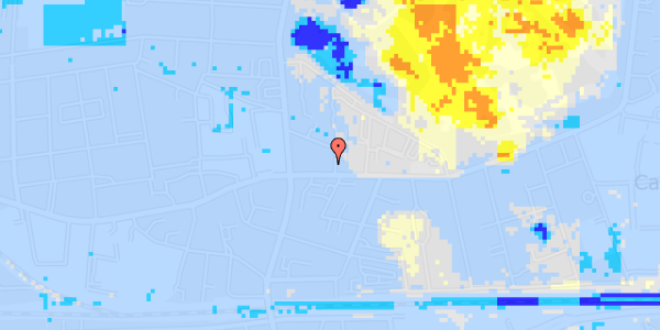 Ekstrem regn på Bykildevej 1, 1. th