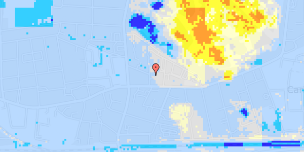 Ekstrem regn på Bykildevej 6, st. th