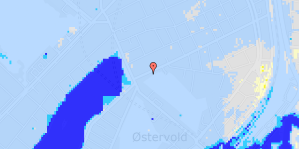 Ekstrem regn på Classensgade 18, 2. 