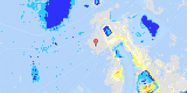 Ekstrem regn på Colbjørnsensgade 8, 4. th