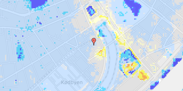 Ekstrem regn på Colbjørnsensgade 27, 5. 