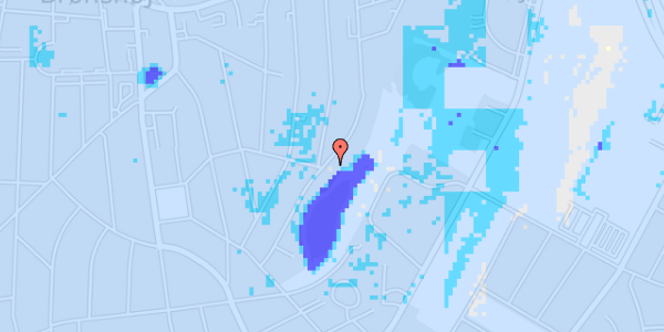 Ekstrem regn på Degnemose Allé 55