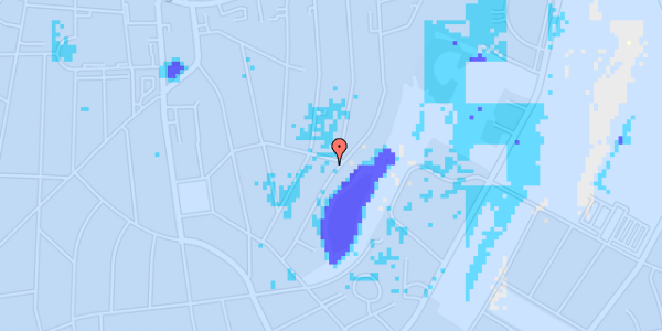 Ekstrem regn på Degnemose Allé 60, st. 