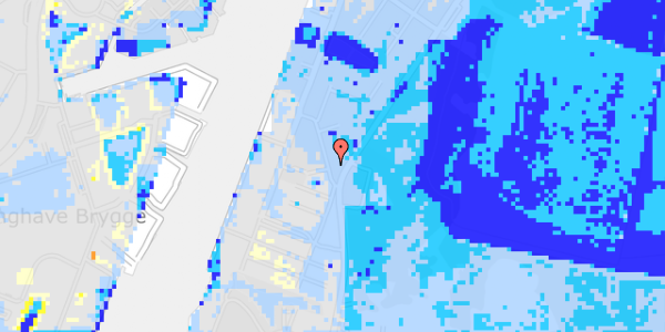 Ekstrem regn på Drechselsgade 13, 2. 