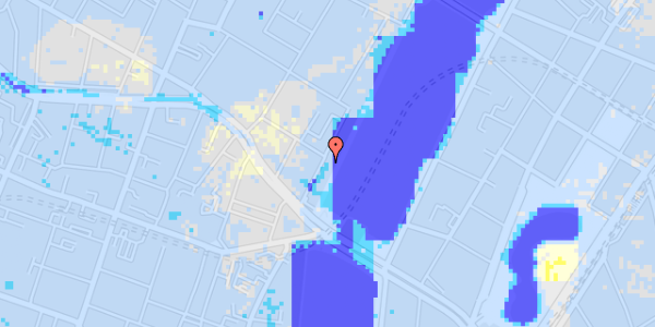 Ekstrem regn på Ewaldsgade 1, 3. th