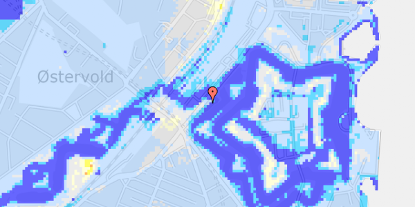 Ekstrem regn på Folke Bernadottes Allé 4, st. 