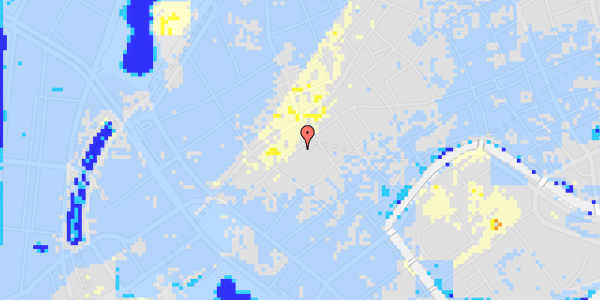 Ekstrem regn på Frederiksberggade 1, 2. 