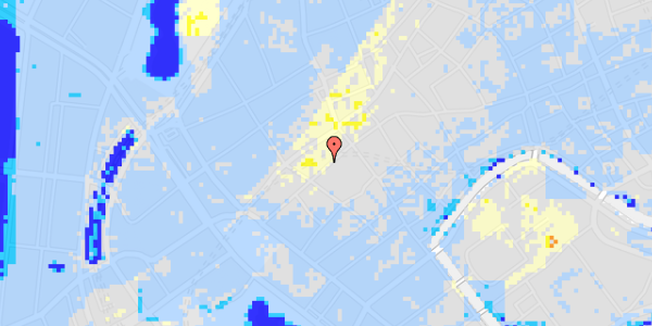 Ekstrem regn på Frederiksberggade 6, 3. tv