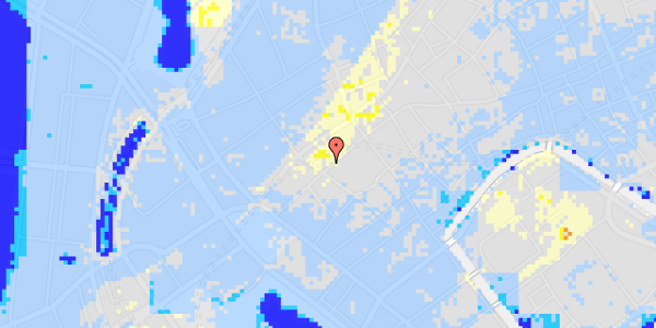 Ekstrem regn på Frederiksberggade 14, 2. 