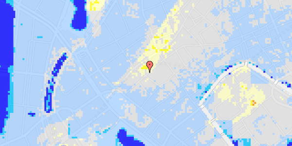 Ekstrem regn på Frederiksberggade 16, 1. 