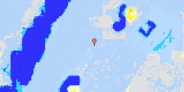 Ekstrem regn på Frederiksborggade 28, 4. th