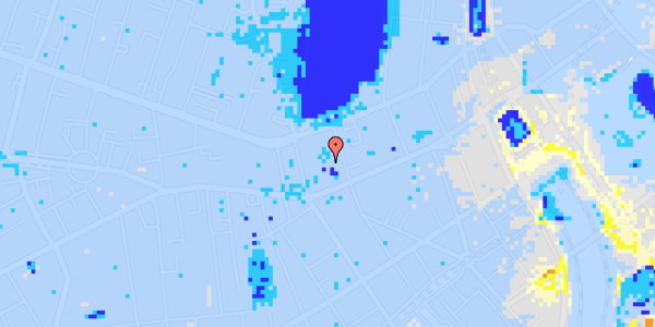 Ekstrem regn på Gammel Kongevej 21C, st. 