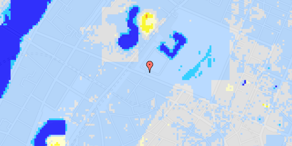 Ekstrem regn på Gothersgade 100, 2. tv