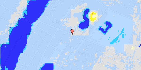 Ekstrem regn på Gothersgade 137, 2. th