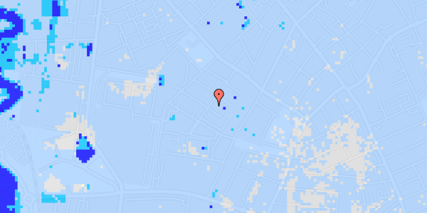 Ekstrem regn på Gullandsgade 23, 3. th