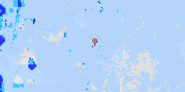 Ekstrem regn på Gullandsgade 27, st. th