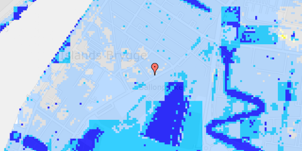 Ekstrem regn på Gullfossgade 11, 2. tv