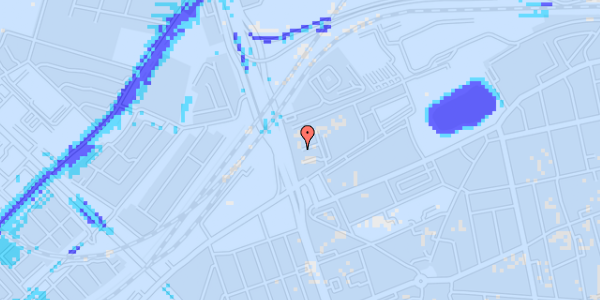 Ekstrem regn på Hans Knudsens Plads 1, 2. 724