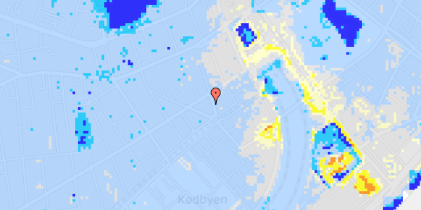 Ekstrem regn på Helgolandsgade 16, 5. th