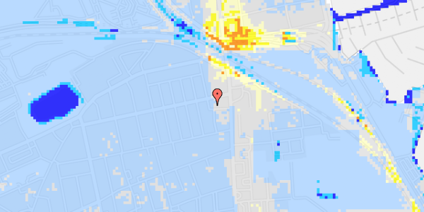 Ekstrem regn på Hornemansgade 12, st. 