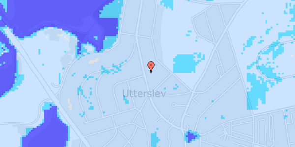 Ekstrem regn på Horsebakken 40