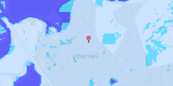 Ekstrem regn på Horsebakken 42