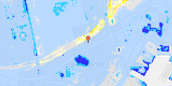 Ekstrem regn på Hørdumsgade 29, 2. th