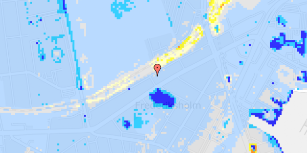 Ekstrem regn på Hørdumsgade 43, 1. th