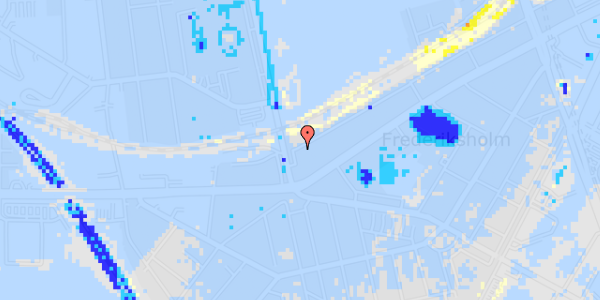 Ekstrem regn på Hørdumsgade 81, 1. mf