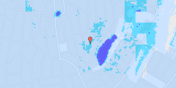 Ekstrem regn på Håbets Allé 54